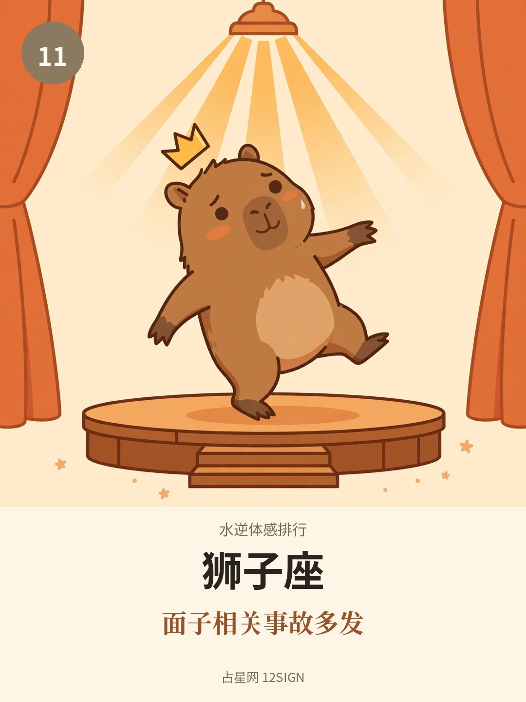 水逆体感排行 11/12