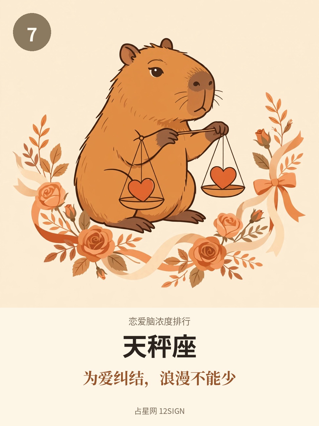 恋爱脑浓度排行 7/12