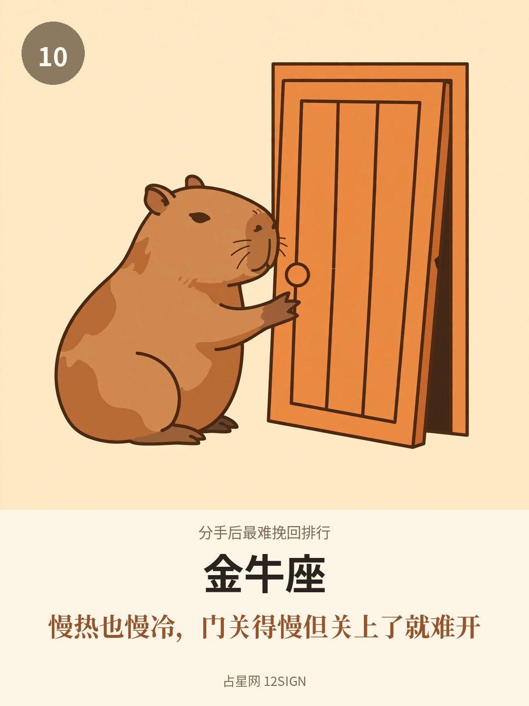 分手后最难挽回排行 10/12